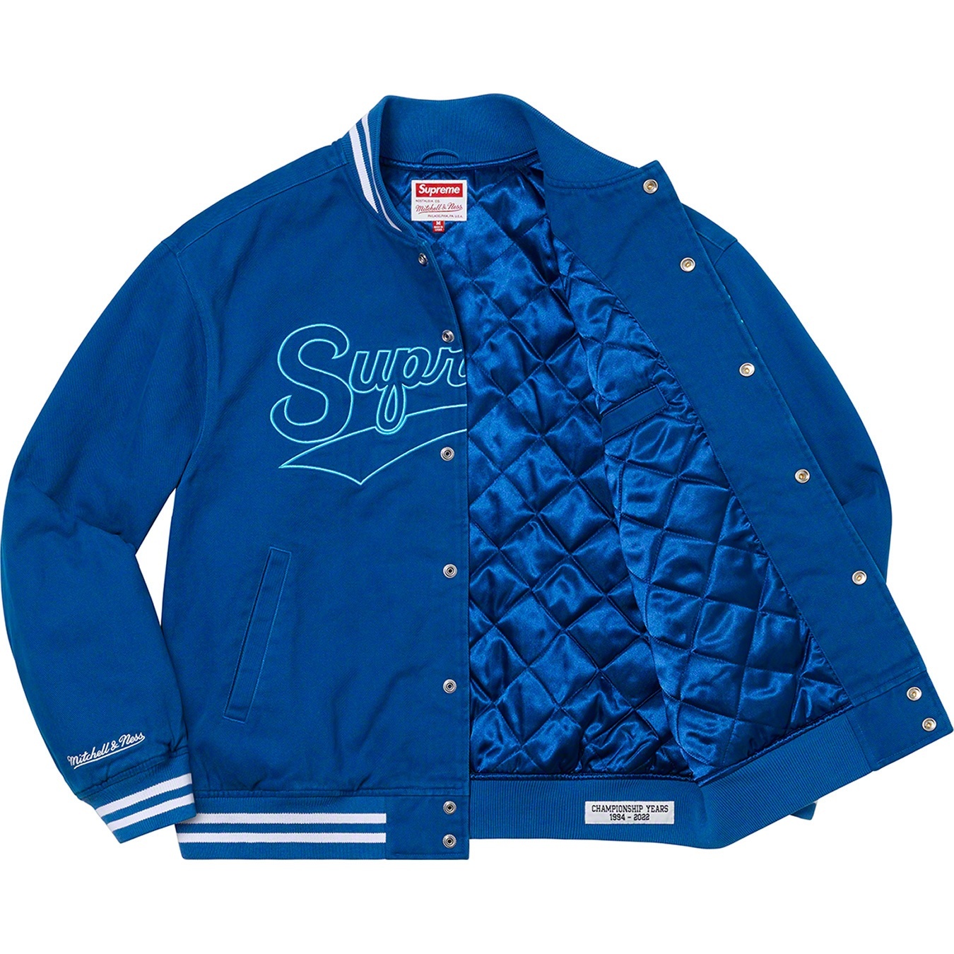 Supreme®/Mitchell & Ness® Doughboy Twill Varsity Jacket view 13
